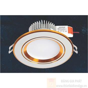 Đèn Downlight âm trần Led Tròn 3W, Ø100*H40, khoét lỗ Ø60, ánh sáng trắng và vàng NH 549